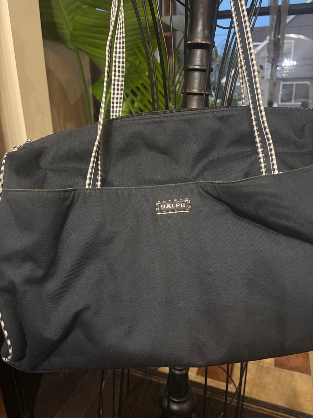 Vintage Ralph Lauren Black Tote